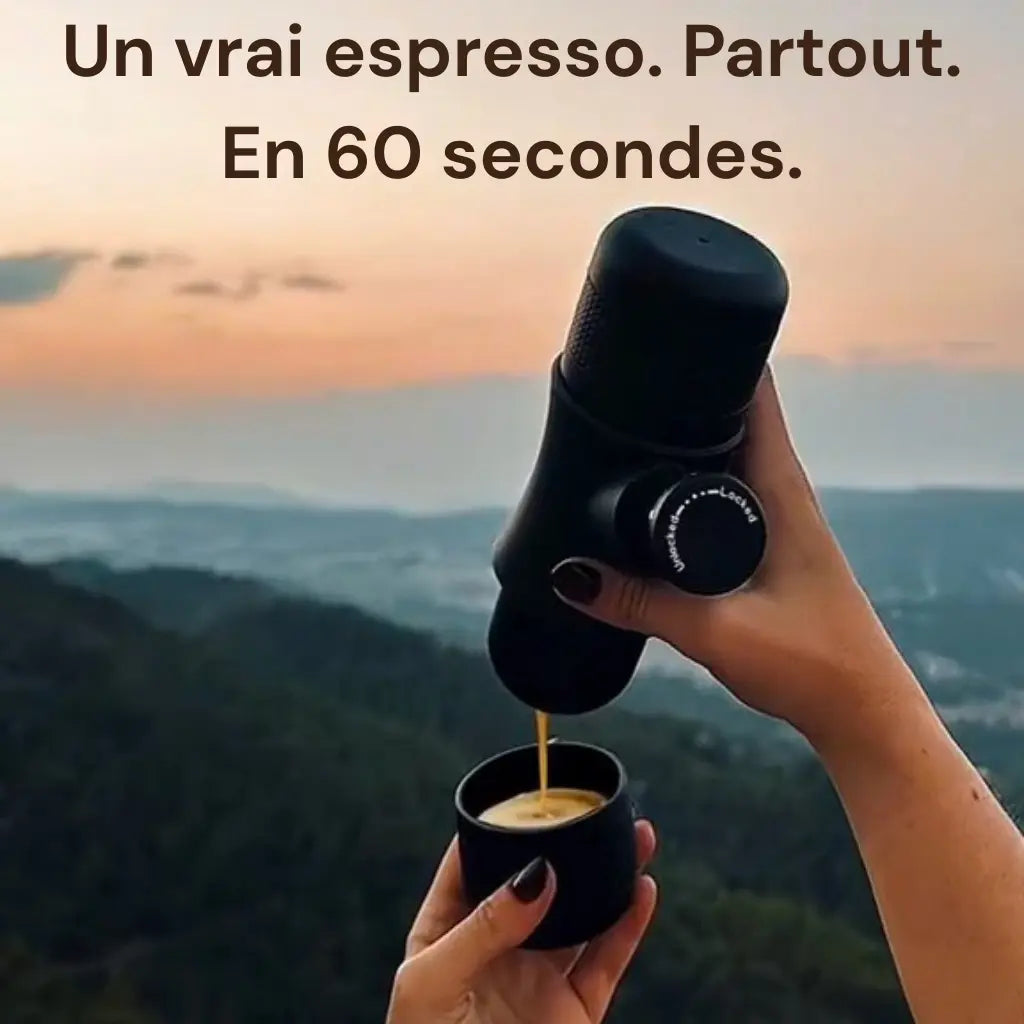 OUTPRESSO | Machine à Espresso Portable avec Thermos offert gratuit
